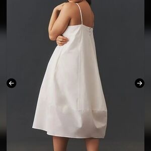 Self Contrast Barrel Dress